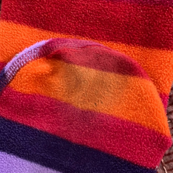 Polar Feet Vibrant Striped Casual fleece Socks - Picture 9 of 16